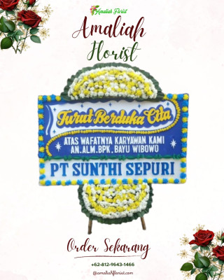 Papan Bunga Duka di Sukaasih