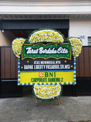 Papan Bunga Duka di Sukaasih