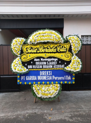 Papan Bunga Duka di Sukaasih