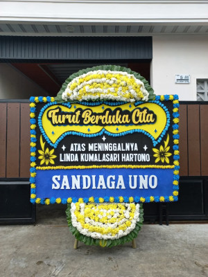 Papan Bunga Duka di Sukaasih