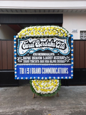 Papan Bunga Duka di Sukaasih